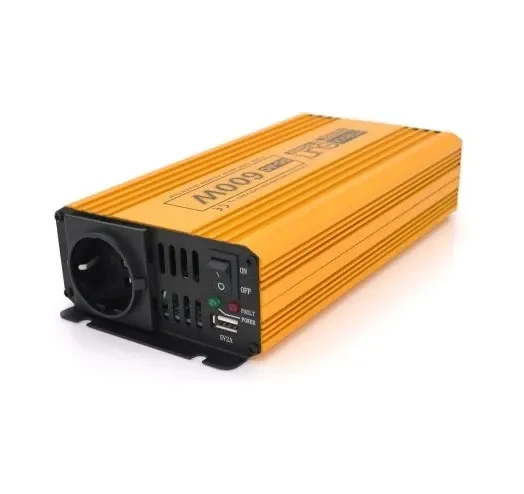 Інвертор напруги Mexxsun MXSPSW-600, 12V/220V, 600W
