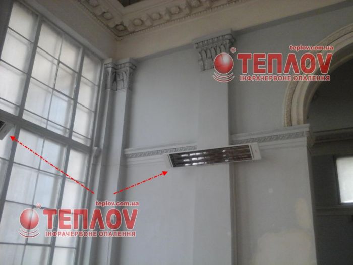 Інфрачервоний обігрівач ТеплоV У4500