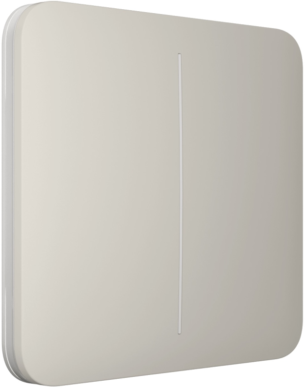 Вимикач Ajax LightSwitch 2-клавішний Oyster