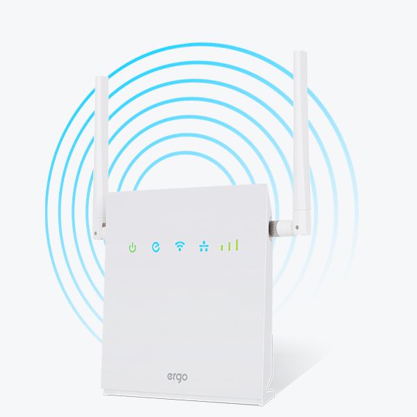 3G/4G Модем ERGO R0516 LTE Wi-Fi 300mbps 3000mAh Router