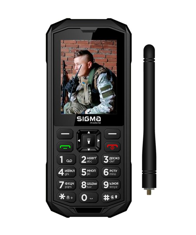 Телефон Sigma mobile X-treme PA68 WAVE black